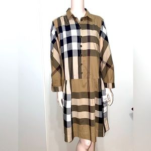 100% cotton Burberry dress in size 12
